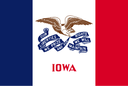 Iowa state flag